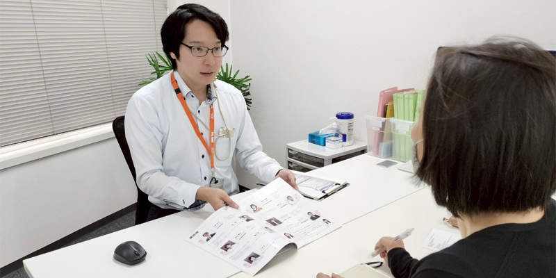 まずはカウンセリング(アセスメント)希望の働き方・給料・企業へ求める配慮