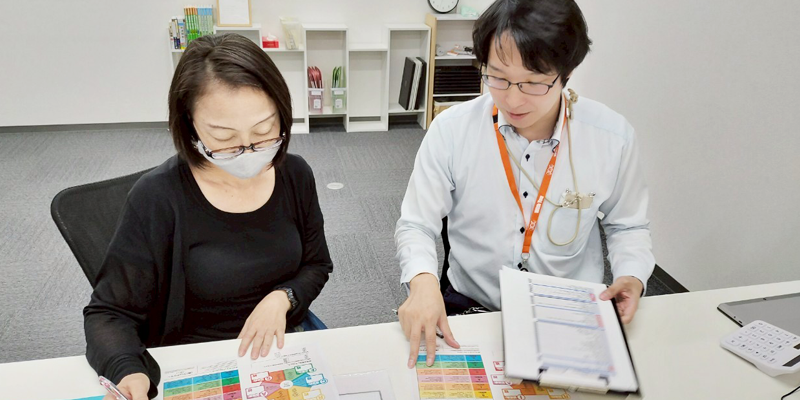 本人の希望が実現できるように、一緒に取り組み改善していく